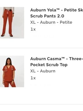 Figs scrub set
